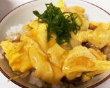 ふわふわ〜♪納豆オムレツ丼作り方5写真