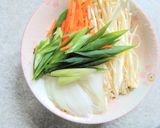 麻婆春雨♪豚こまとエノキを加えて♪作り方2写真