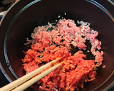 生姜がポイント！旨っ！【南瓜のそぼろ煮】作り方2写真