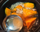 生姜がポイント！旨っ！【南瓜のそぼろ煮】作り方4写真