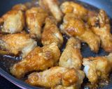 鶏手羽元の唐揚げ甘辛煮作り方4写真