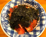 トマトと韓国海苔のさっぱり和え作り方3写真