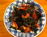 トマトと韓国海苔のさっぱり和え作り方4写真