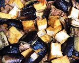 簡単★豚肉とナスの厚揚げ入り味噌炒め作り方5写真