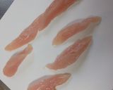 ささみのカリカリチーズ焼き作り方1写真