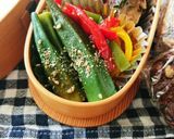お弁当★オクラのピリ辛ナムル★作り置き作り方4写真