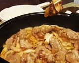 しし肉(猪肉)ですき焼き♪作り方6写真