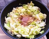 簡単ヘルシー☆絹厚揚げとキャベツの蒸し煮作り方4写真