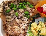 枝豆ゆかり弁当 詰め方作り方5写真