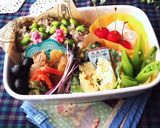 枝豆ゆかり弁当 詰め方作り方7写真