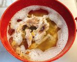 ロティサリーチキンの鶏がら野菜スープ作り方4写真