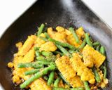 簡単＆定番【コーンいんげんのバターソテー作り方3写真