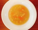 ロティサリーチキンの鶏がら野菜スープ作り方10写真