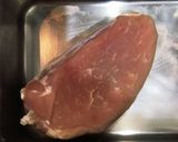 豚もも塊で『塩豚』♪（完成まで）作り方4写真