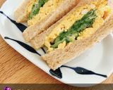 母の味♡きゅうりと卵の食パンサンド作り方9写真