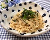 糖質オフ☘️白滝パスタ（大葉明太）作り方5写真