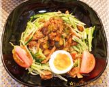 簡単ランチ☆冷しジャージャーうどん(麺)作り方6写真