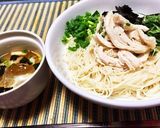 松茸のお吸い物 そうめん作り方3写真