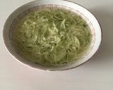 ズッキーニのラーメン作り方2写真