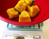 かぼちゃ煮 リメイク かぼちゃサラダ作り方1写真