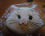 キャラ弁　「おしゃれキャットマリー♪」作り方3写真