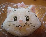 キャラ弁　「おしゃれキャットマリー♪」作り方4写真