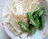 オクラ・えのきのごまあえ♪ツルネバ食感♪作り方1写真