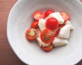 プチトマトと長芋の酢の物♪ツルシャキ♪作り方5写真