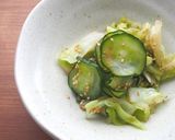 キャベツと胡瓜のごまあえ♪酢が決め手♪作り方5写真