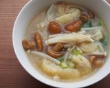 なめこ・えのきの味噌汁♪最強ツル食感！作り方5写真