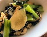 新しょうがと小松菜の含め煮作り方3写真