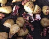 たことじゃがいものペペロンチーノ♡作り方4写真