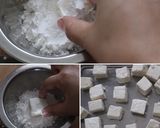 外はサクカリッ！お豆腐のアヒージョ♡作り方3写真