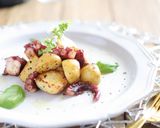 たことじゃがいものペペロンチーノ♡作り方5写真