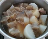 牛すじと大根の煮物作り方5写真
