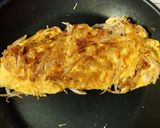 財布ピンチ☆モヤシとんぺい焼き作り方4写真