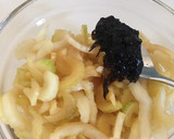 作り置き材料3つ♡セロリの佃煮和え作り方3写真