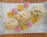 七夕に！かまぼこサラダそうめん作り方6写真