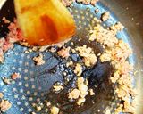 れんこん豚挽きしょうが炒め煮。作り方2写真