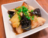 鶏と茄子の揚げだし作り方5写真