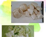 かぶキャベツバター醤油炒め(簡単)作り方3写真