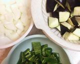目玉焼きのっけ夏野菜カレー作り方1写真