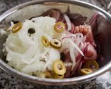 生ハムと玉ねぎのマリネ作り方3写真