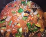 目玉焼きのっけ夏野菜カレー作り方5写真