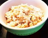麦茶でもち麦ごはん作り方10写真