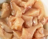 全てレンジ胸肉なす甘酢ごまだれ青椒肉絲風作り方8写真