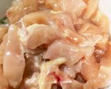 全てレンジ胸肉なす甘酢ごまだれ青椒肉絲風作り方9写真