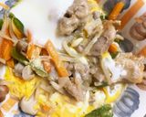 全てレンジ味噌カツ丼味豚平焼き風作り方16写真
