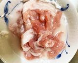 全てレンジ大根豚こまトンテキ味青椒肉絲風作り方1写真