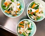 全てレンジ大根豚こまトンテキ味青椒肉絲風作り方11写真